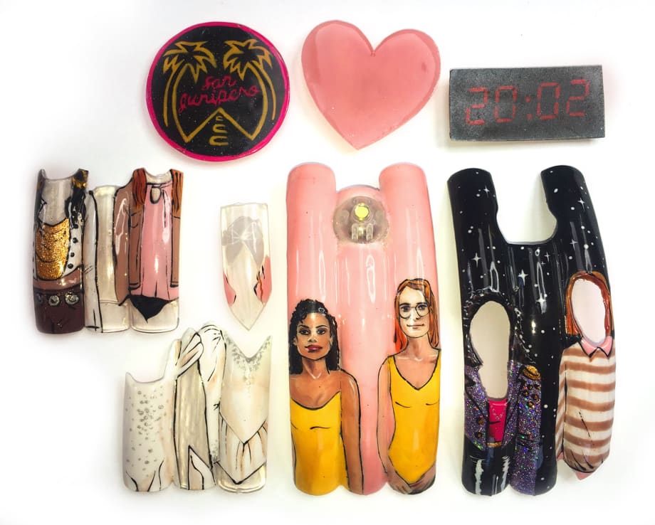 NTNA S. 6 Challenge 4: Paper Doll Nail Art (Nixxi)
