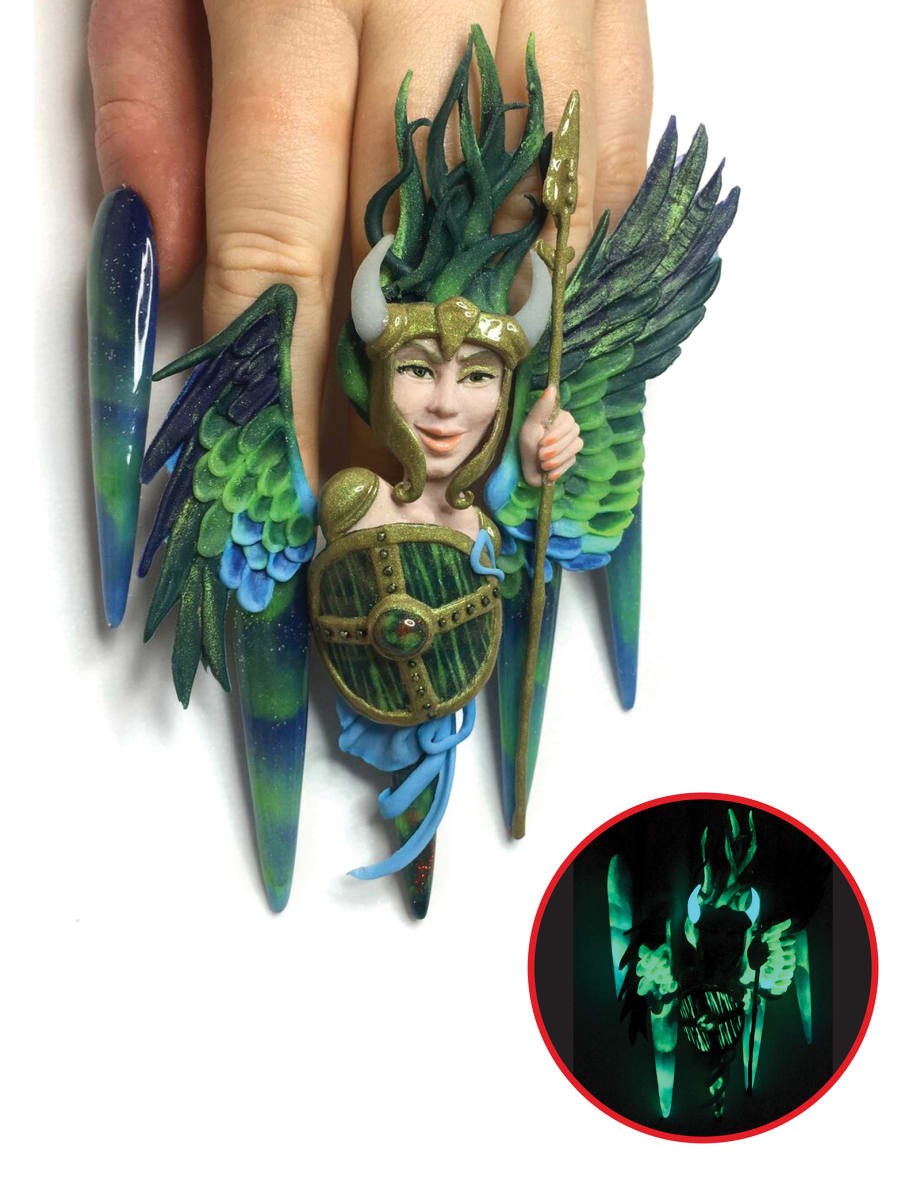 NTNA S. 6 Challenge 5: Northern Lights Nail Art (Nixxi)