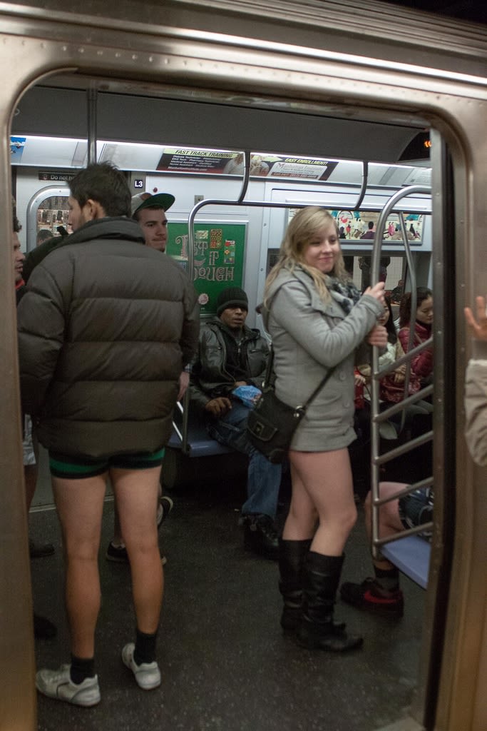 Pantsless subway ride evolves into global event