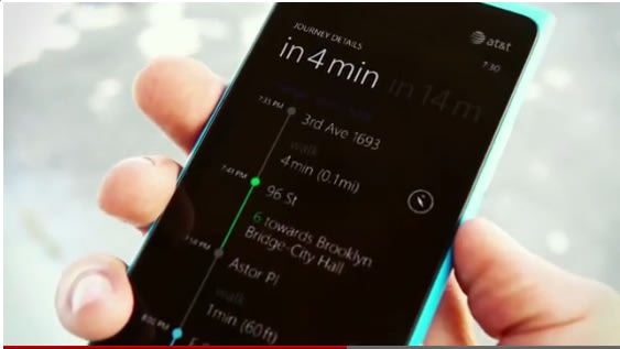 Nokia offers transit app for Windows phone
