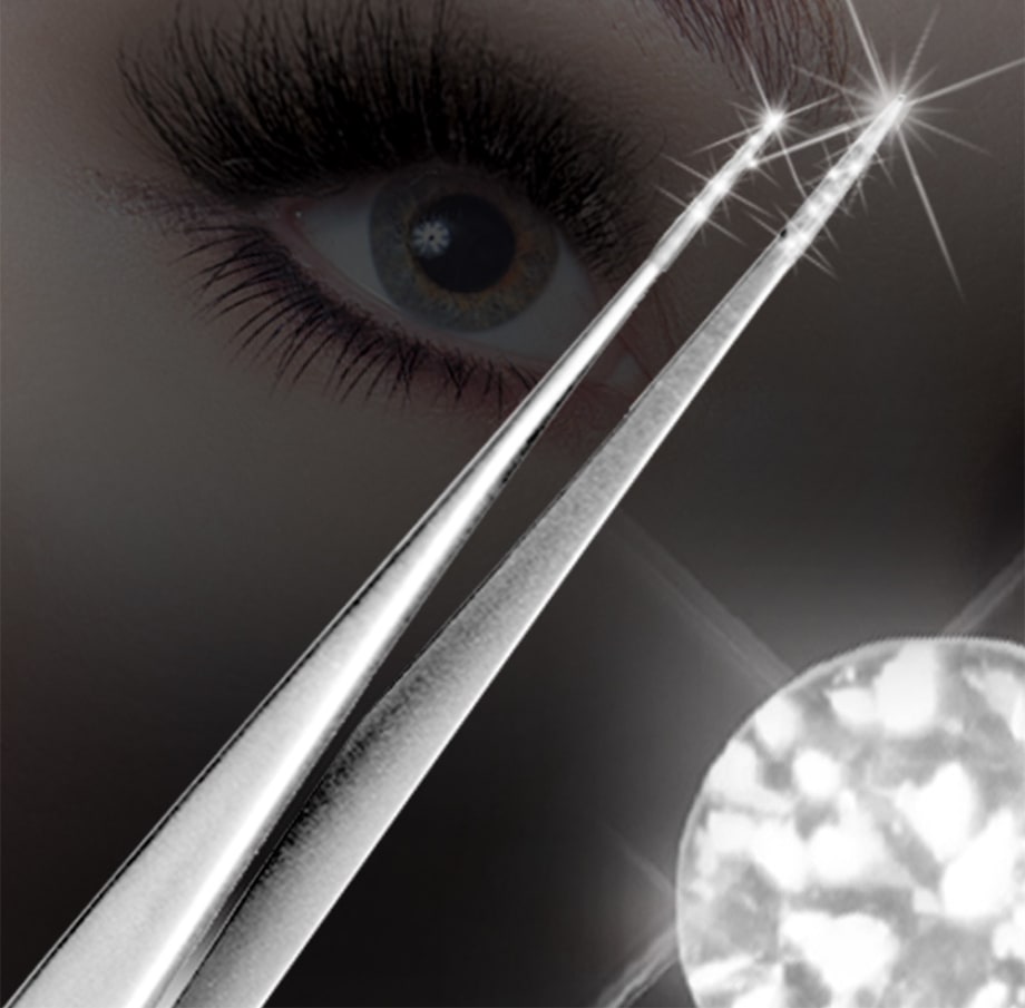 NovaLash's Diamond Dusted Forceps