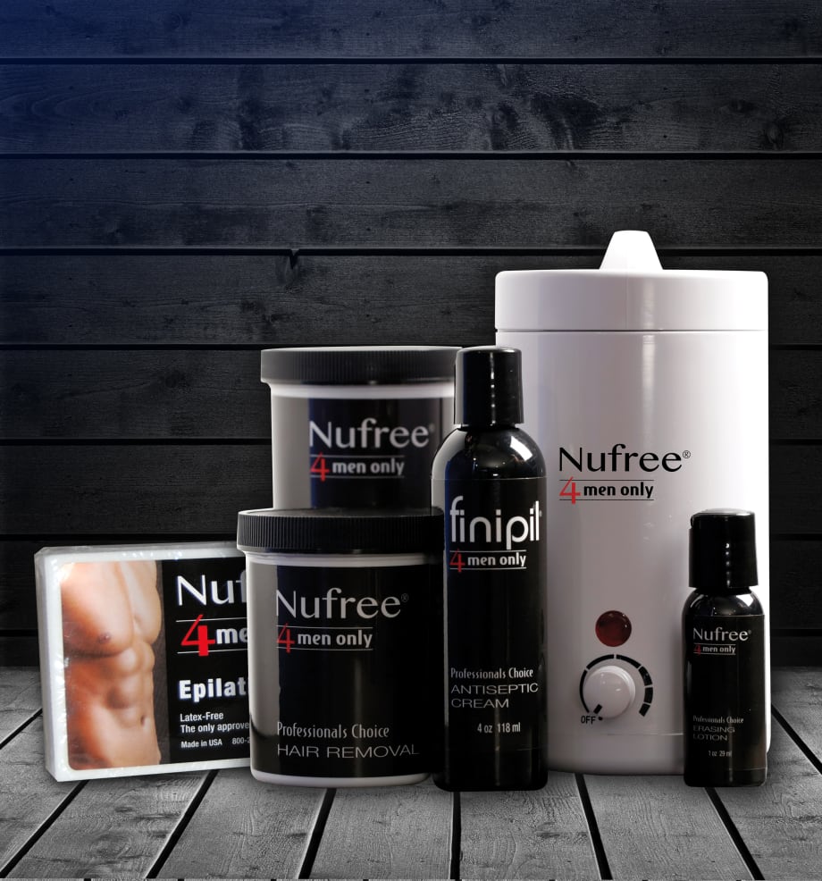 Nufree 4 Men Only Non-Wax Hair Removal