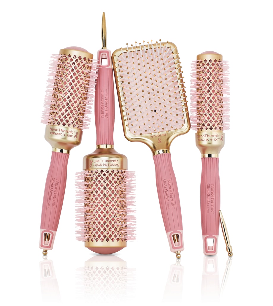 Olivia Garden's BCA NanoThermic Ceramic + Ion Brush Set and Shears Set