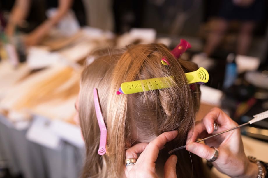 NYFW: Ethereal Waves with Detailed Braid Using Olivia Garden at Rachel Zoe SS '19 Show