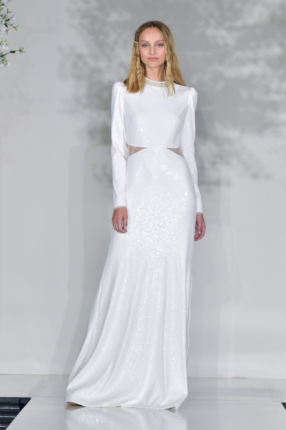 NYFW: Ethereal Waves with Detailed Braid Using Olivia Garden at Rachel Zoe SS '19 Show