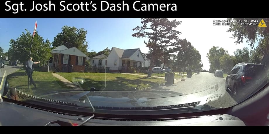 Video: Oklahoma Officer Shot at Standoff, Suspect Killed