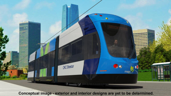 OKC awards Brookville Equipment $24.9M streetcar contract