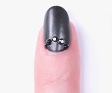 Gwen for OPI: Black-Out Mani Tutorial