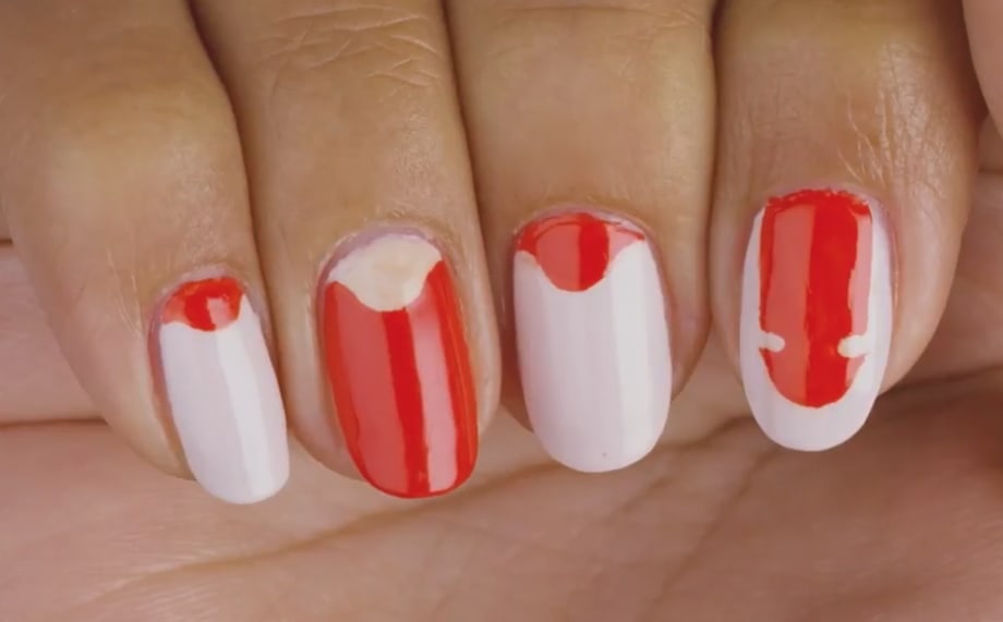 OPI Lisbon Royal Mani Nail Art Tutorial