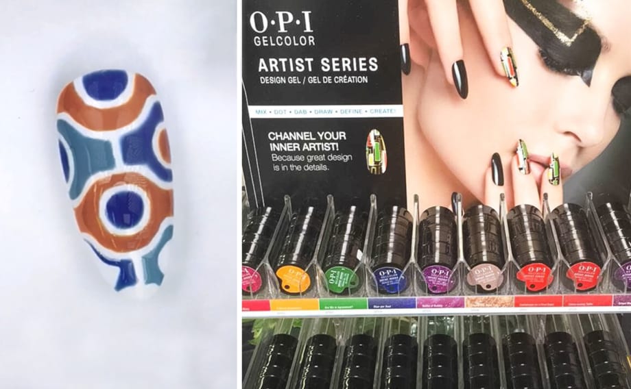 OPI GelColor Artist Series Nails With The Illustrated Nail (First Look)