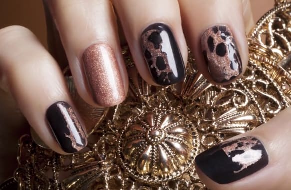 Patina Look Using OPI GelColor