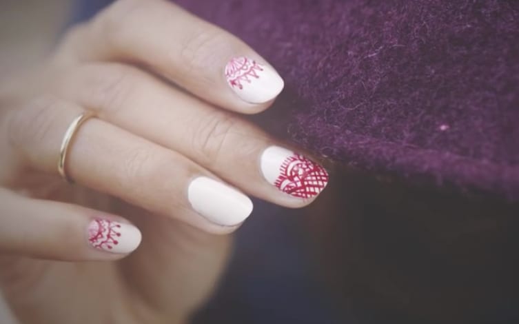 Venetian Lace Nail Art (OPI Venice Collection)