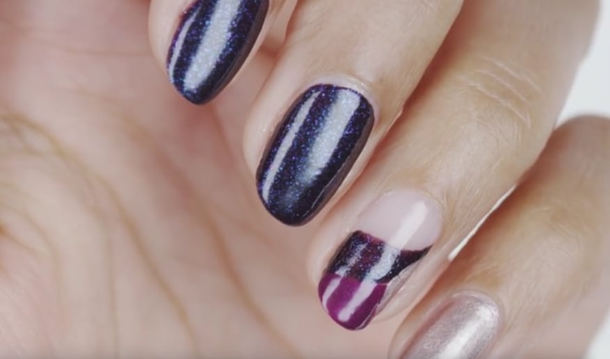 Star Gazer Abstract Nails (OPI Starlight Collection)