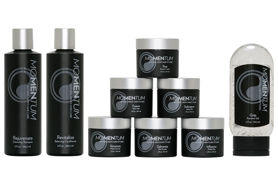 Momentum Men's Products from Organic Salon Systems