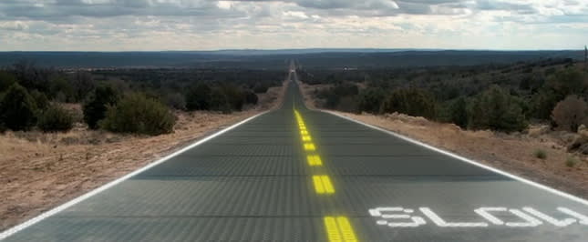 Trucking down the glass highway