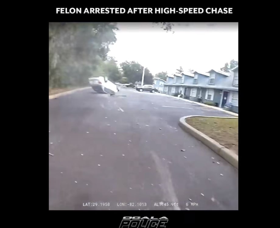 Florida Agency Releases Video of Vehicle Pursuit, Arrest of Man with Rifle