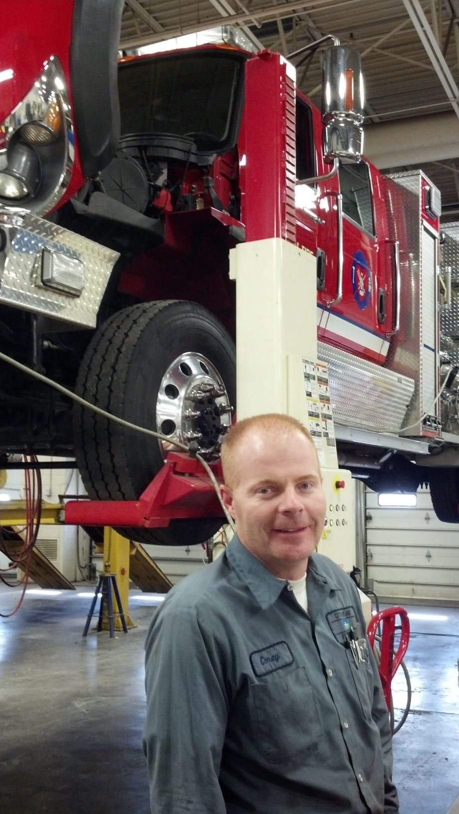 Lane Named Technician of the Month for October