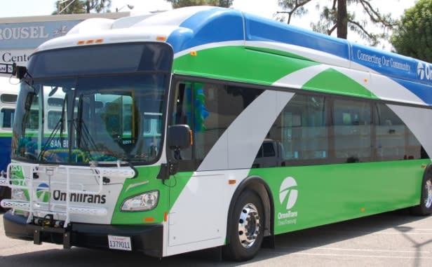 Omnitrans unveils new buses, brand