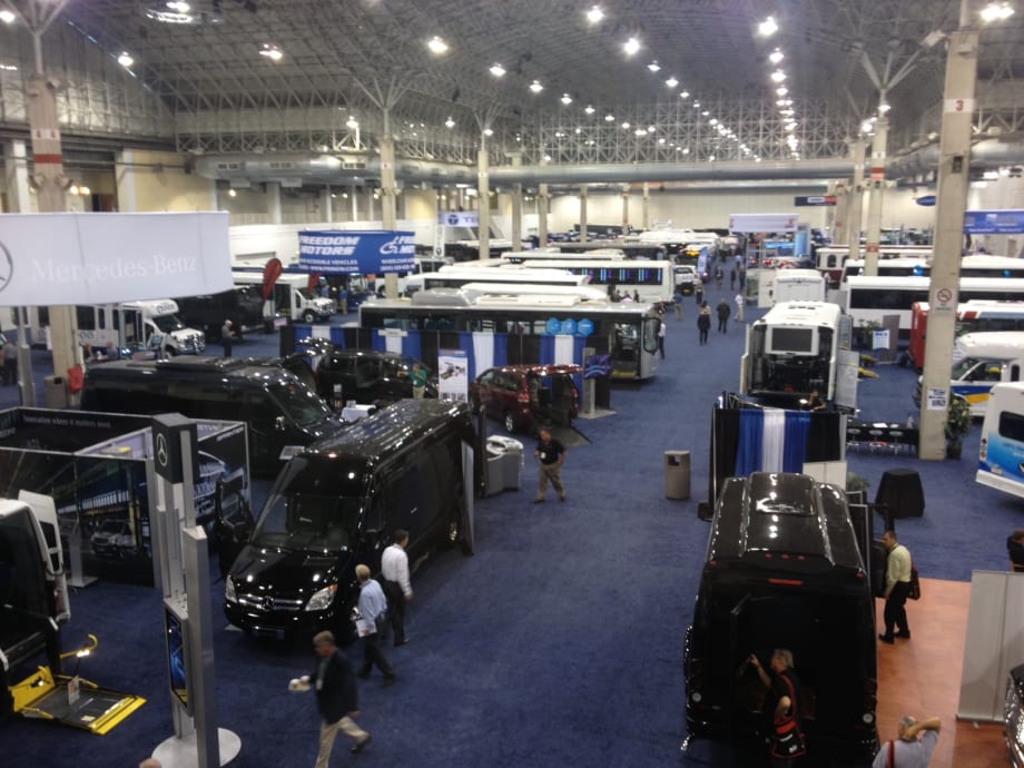 Electric buses make strong showing at BusCon