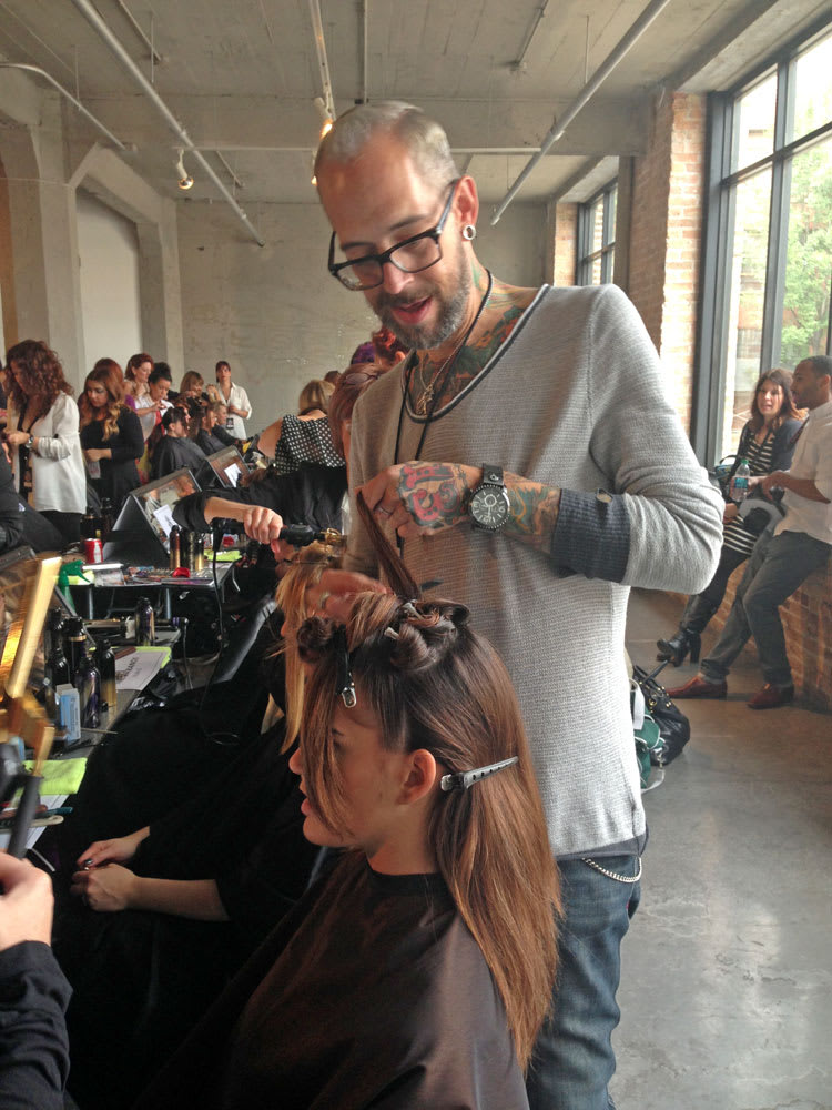 MODERN Goes Backstage at Oribe's On Location Atelier in Chicago