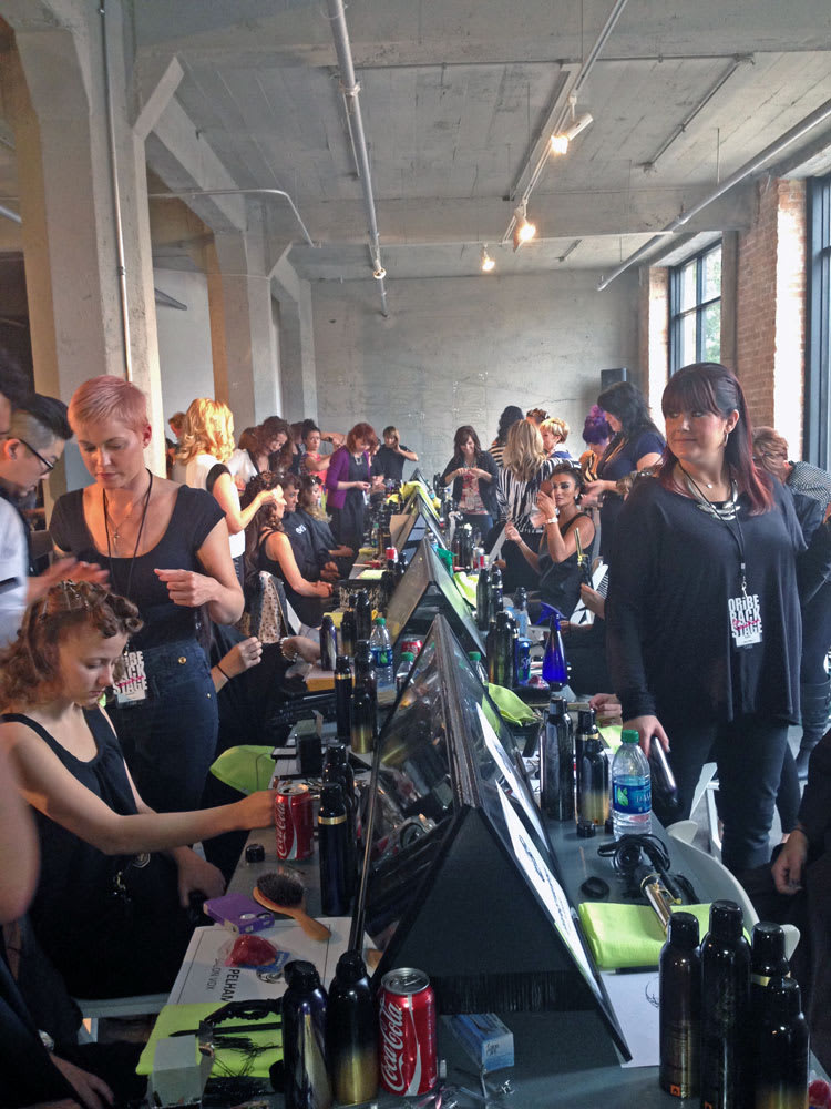 MODERN Goes Backstage at Oribe's On Location Atelier in Chicago