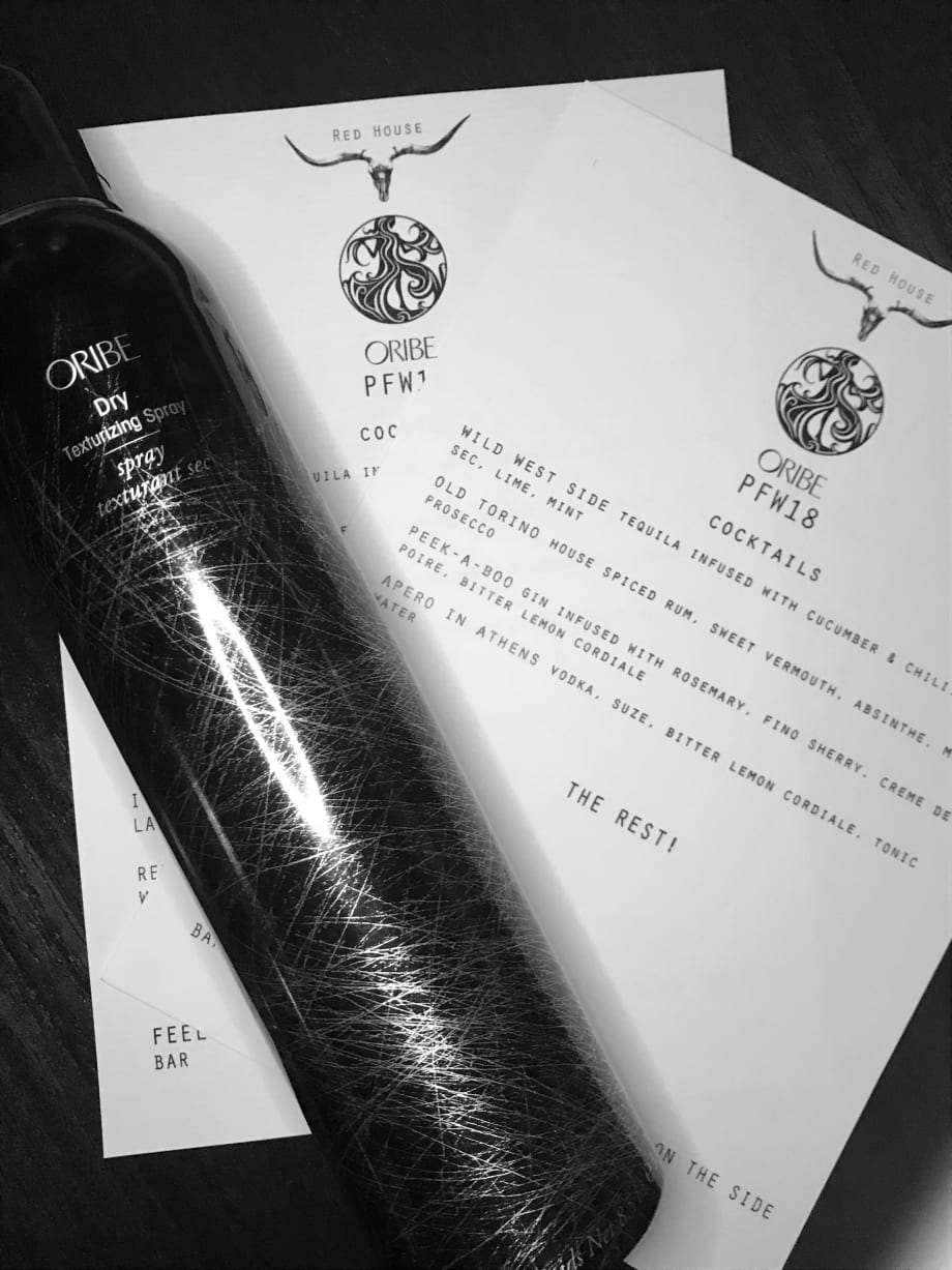 Oribe Partners with James Pecis for Paris Fashion Week Party
