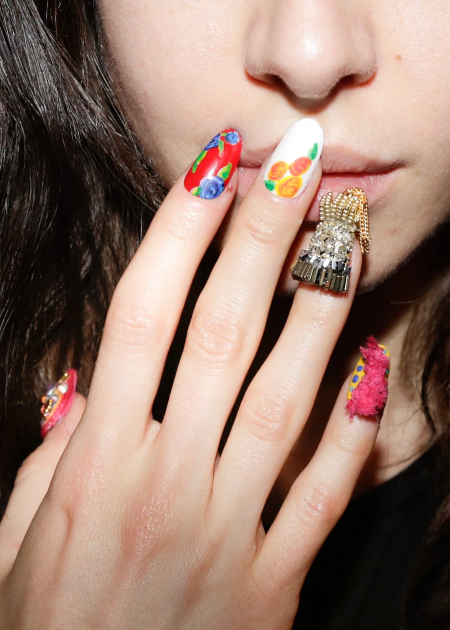 Nails from NYFW A/W 2017