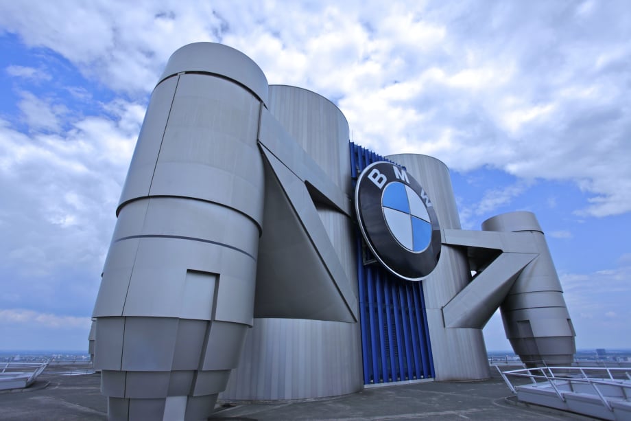 BMW Street Lights Include EV Chargers