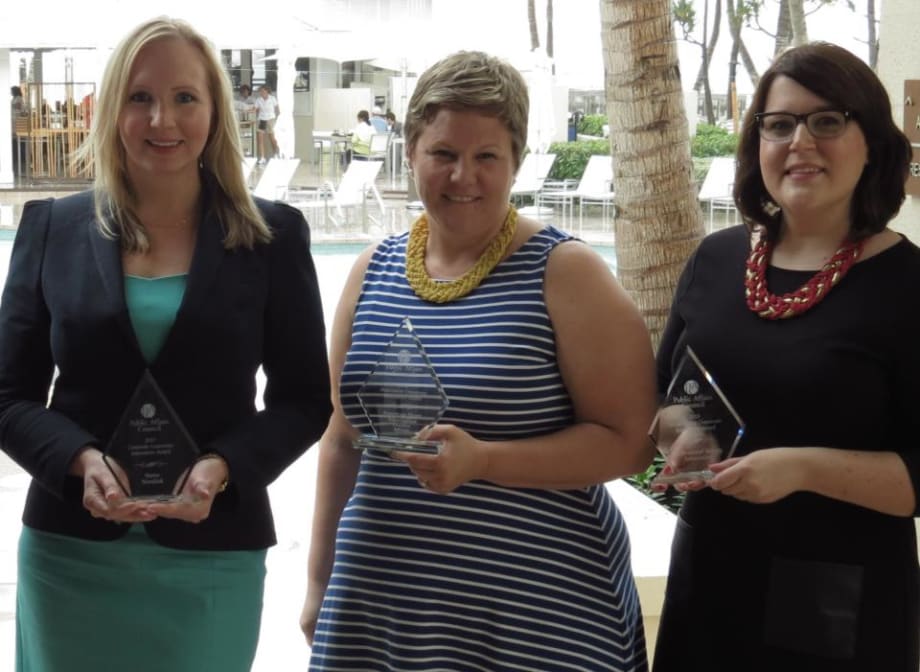 PBA Wins 2015 Public Affairs Council Grassroots Innovation Award