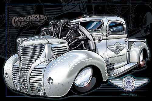 Covercraft Exhibits Air Radial Powered Truck