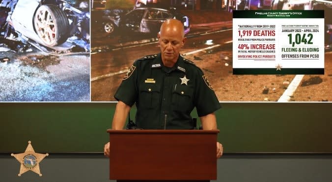 Florida Sheriff Tells Drivers Running from Deputies will Cost Them Their Vehicles