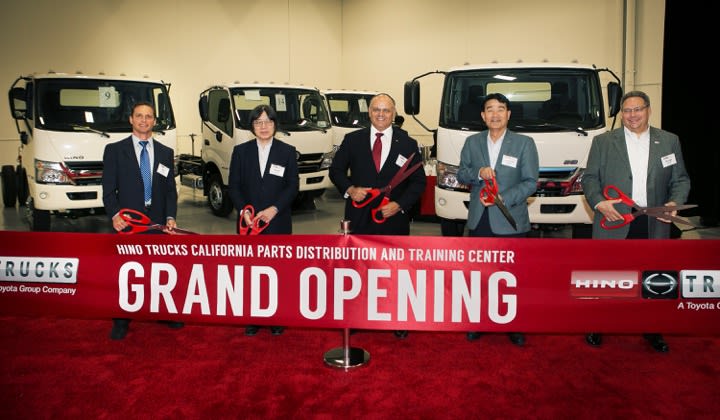 Hino Opens Parts Center to Support West Coast