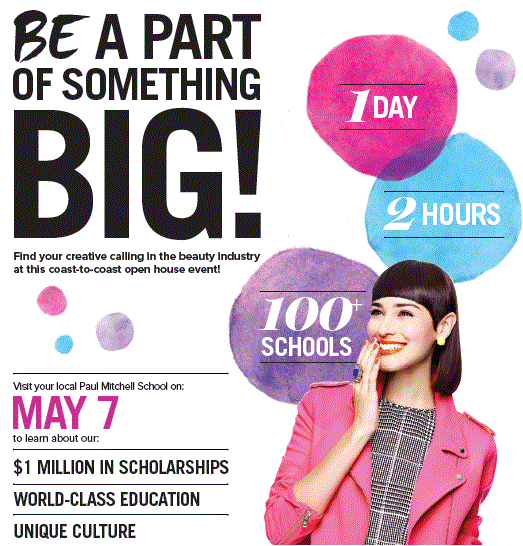 Paul Mitchell Schools Announce National Open House May 7