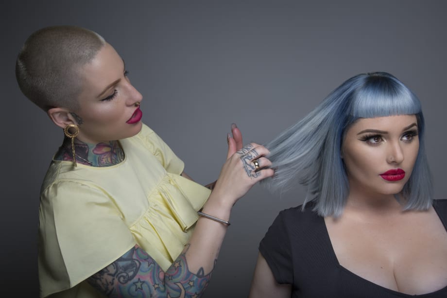 HOW-TO: Ice Ice Baby! Icy Dimensional Blue Using ColorLush