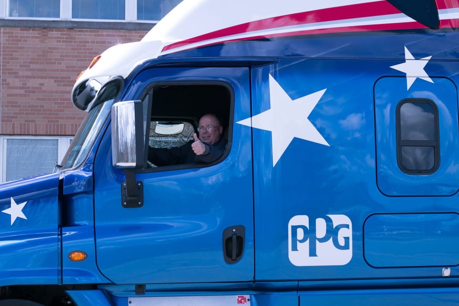 PPG Teams With Bridgestone on Fuel-Efficient Truck Tires
