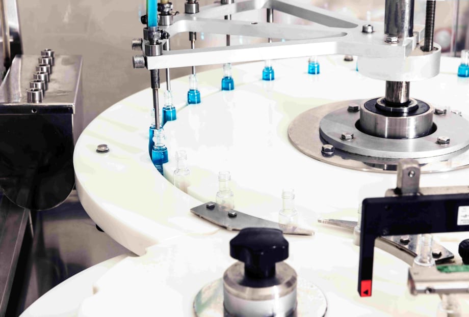 Vial filling line