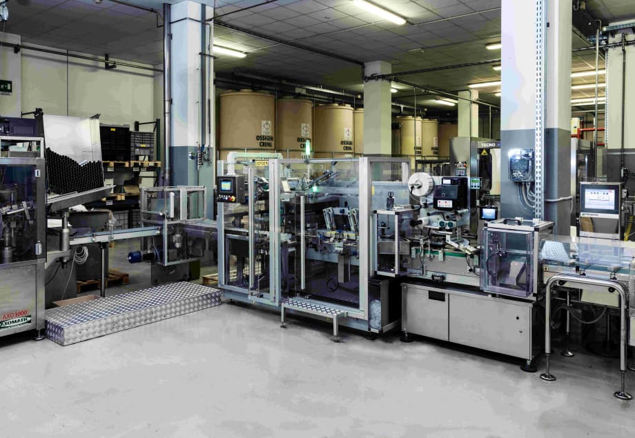 Color Tube filling line