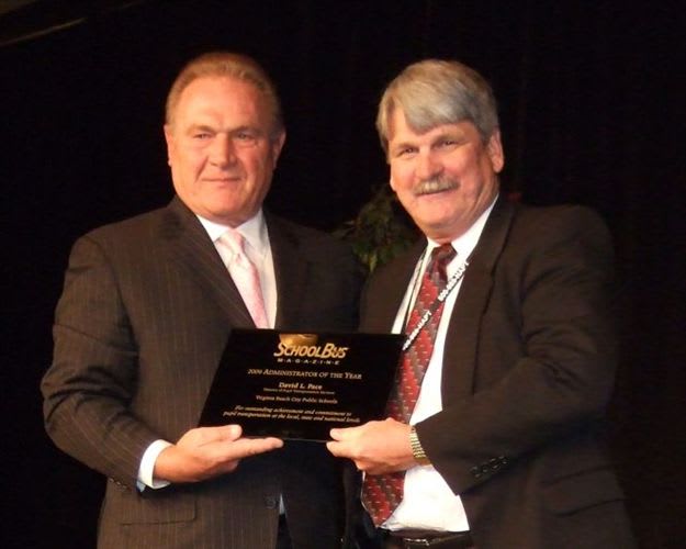 David Pace named Administrator of the Year