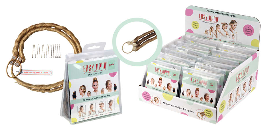 Use Easy Updo Extensions for a Quick, Volumized Style