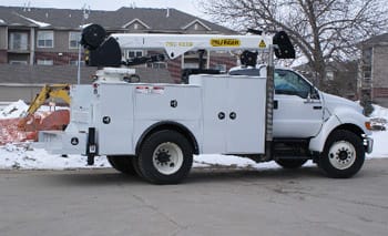 Omaha Standard Palfinger's New Line Trucks, Cranes and Air Compressors