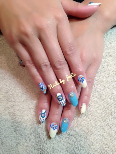 Music Festival Nail Art