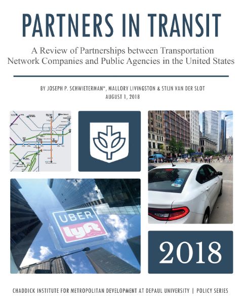 New study explores transit partnerships with Lyft, Uber
