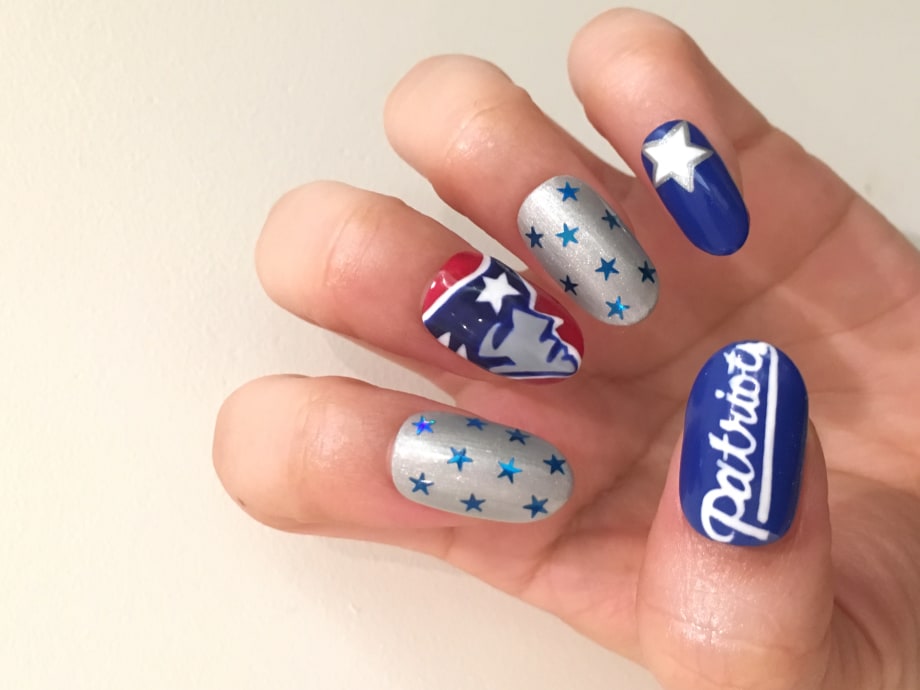 15 Nail Designs for Super Bowl LI