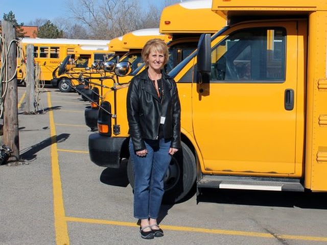 School bus attendant wins district’s annual transportation award
