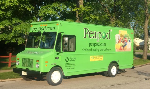 Online Grocer Peapod Adds Hybrid Step Vans