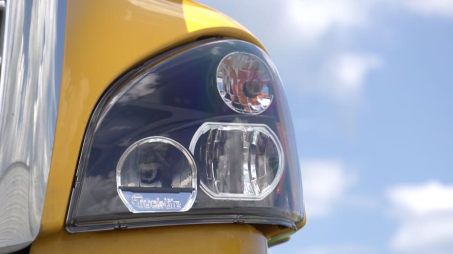 Penske Installing Truck-Lite LED headlights