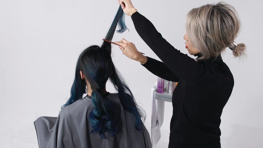 HOW-TO: Twisted Low Ponytail Idea