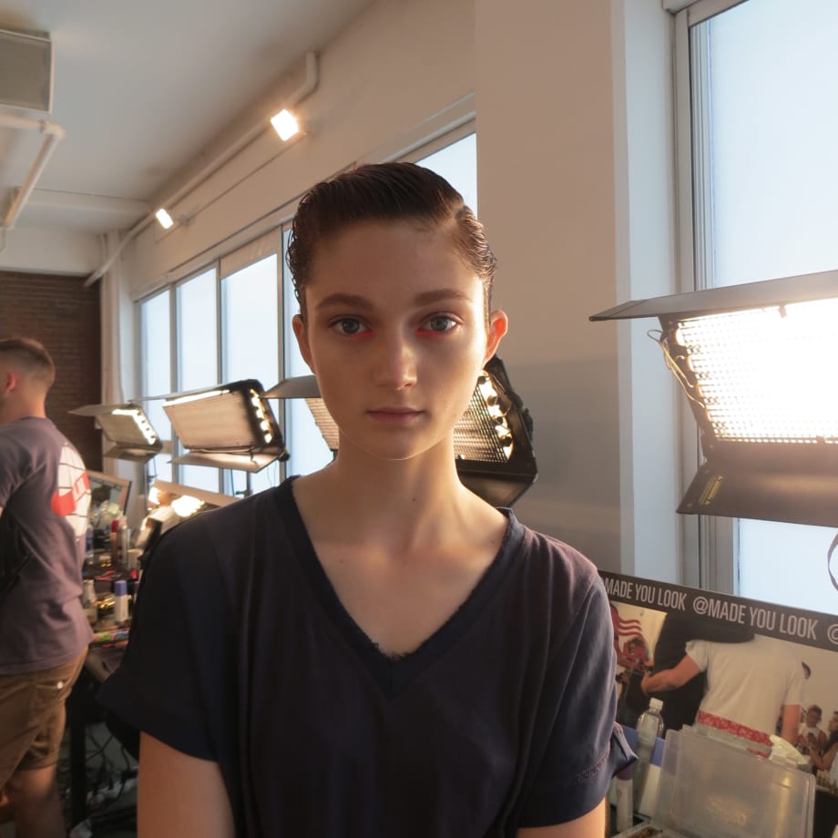 NYFW: Eugene Souleiman's Edgy Braid at Peter Som S/S '15