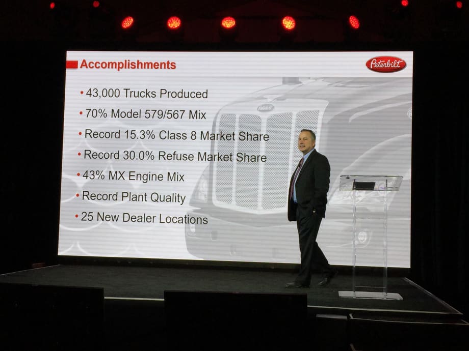 Peterbilt Sales Soar, Truck Maker Eyes Growth and Autonomous Tech