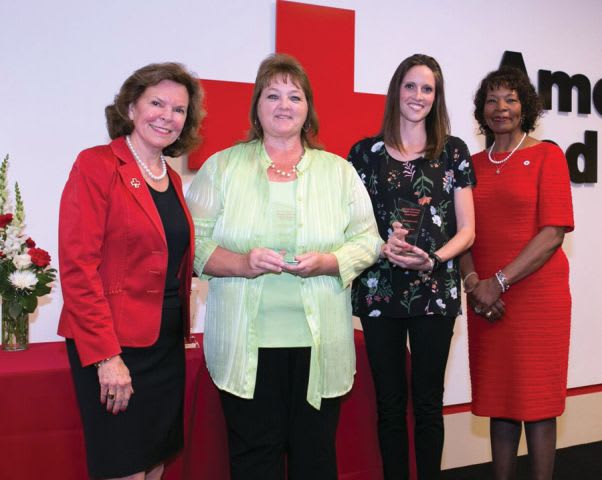 Petermann Bus Honored for Work With Red Cross